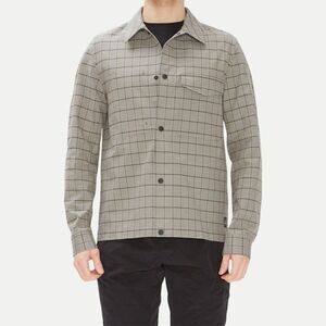 Paul Smith Snap Button Plaid Overshirt NEW